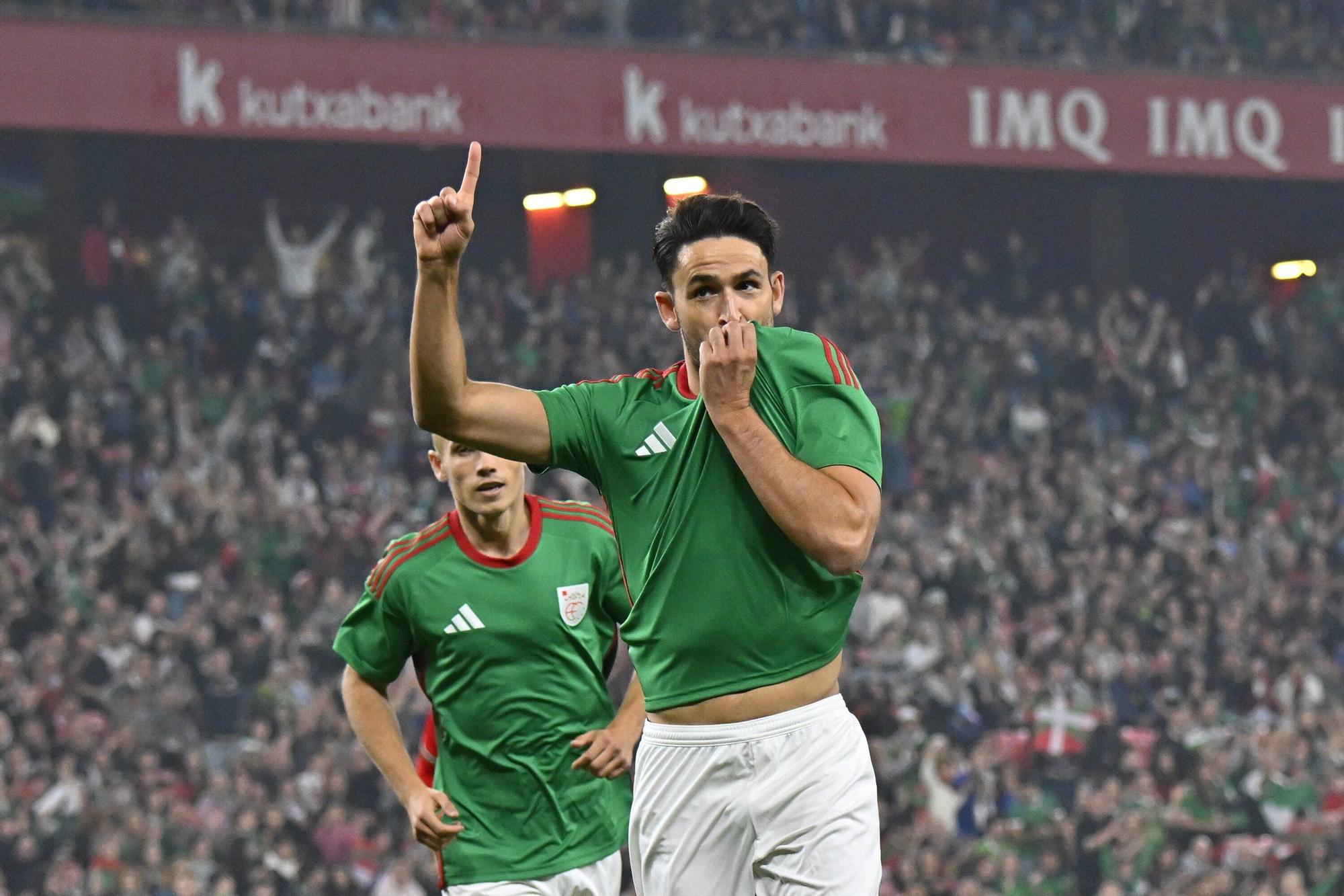 Las imágenes del Euskal Selekzioa - Palestina