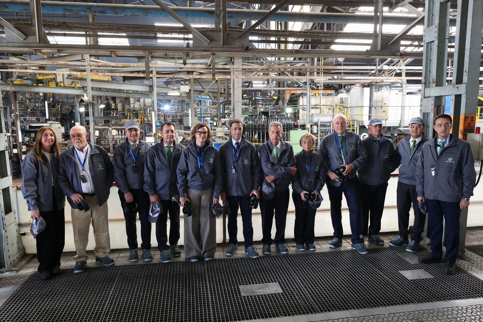 En imágenes: Pradales pone a Vicrila como "ejemplo" industrial que ha sabido enfrentar dificultades