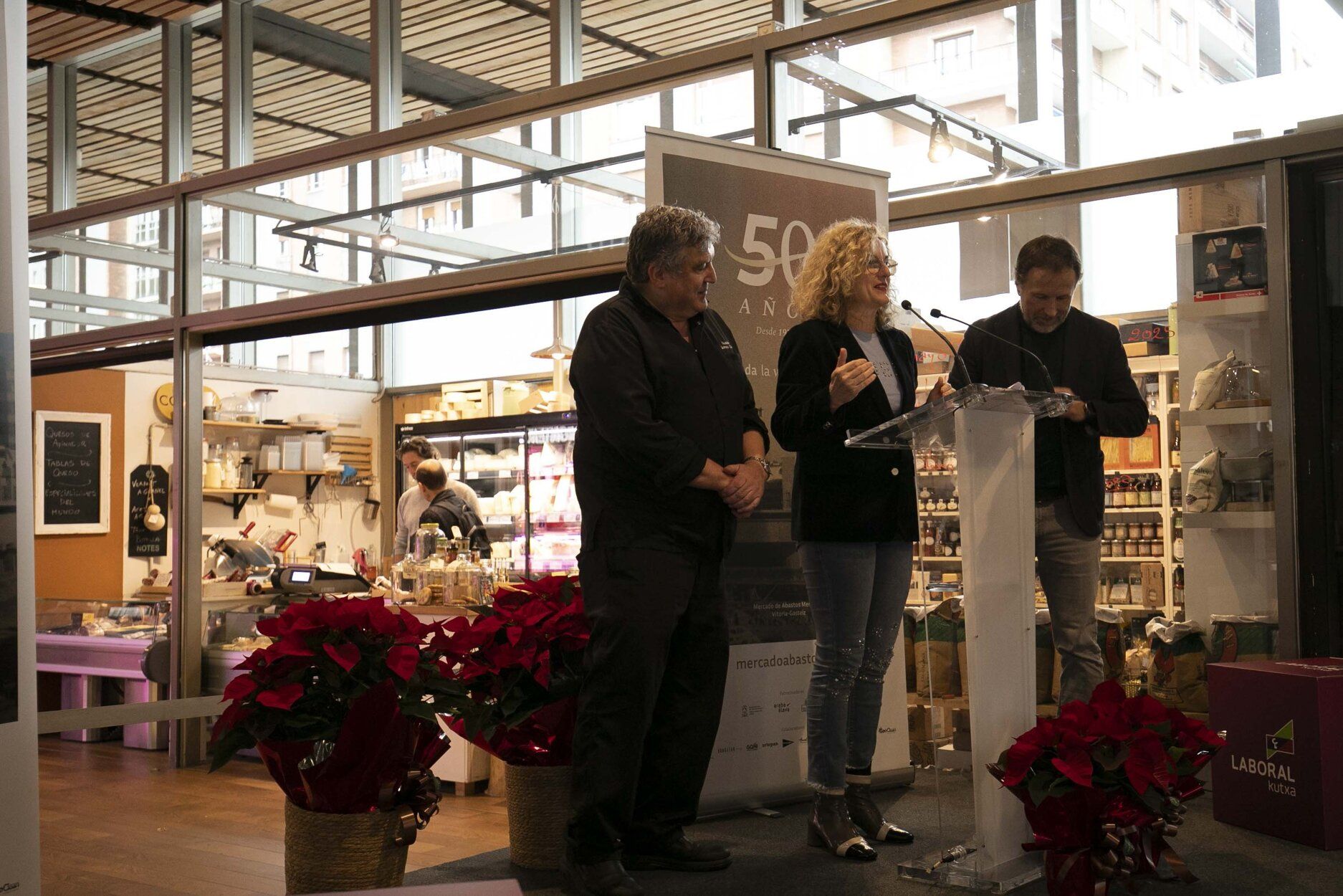 En imágenes: El Mercado de Abastos de Vitoria celebra su 50 aniversario