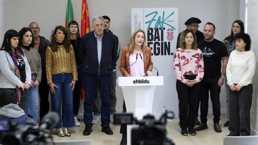 EH Bildu alzará la voz en el Aberri Eguna para “exigir la paz y el fin de las agresiones imperialistas”