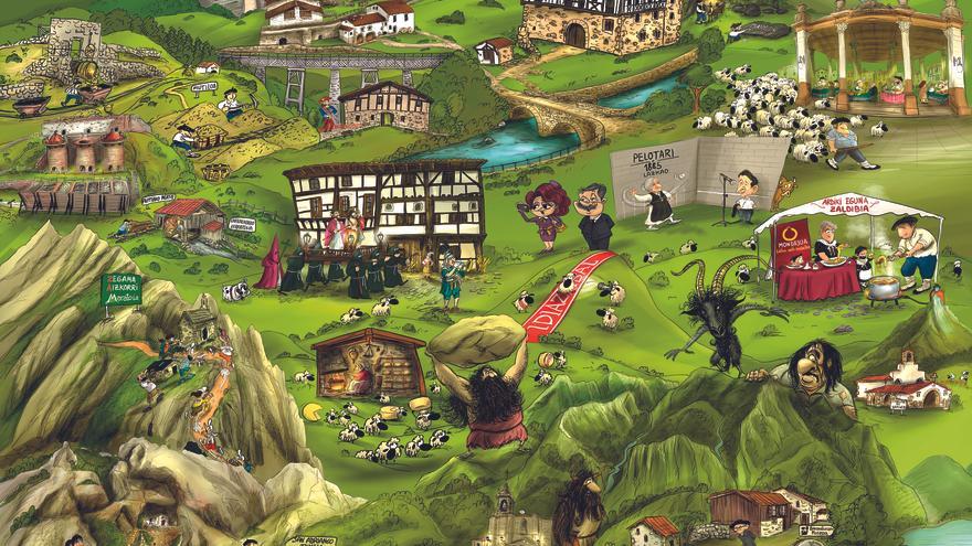 Goierri, ipuin mitologikoen lurraldea