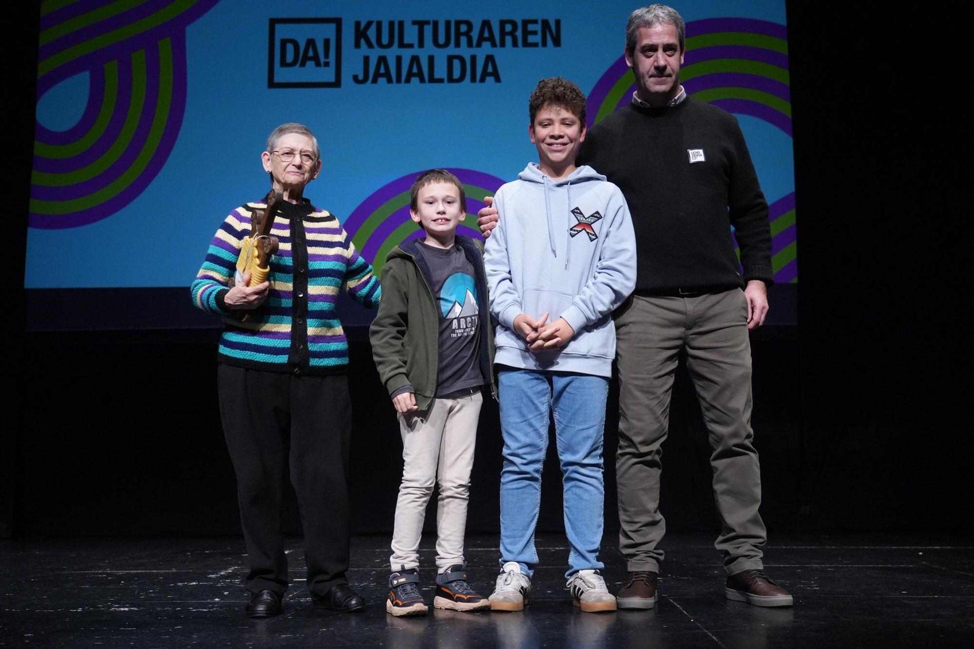 En imágenes: así ha sido el acto inaugural de Durangoko Azoka