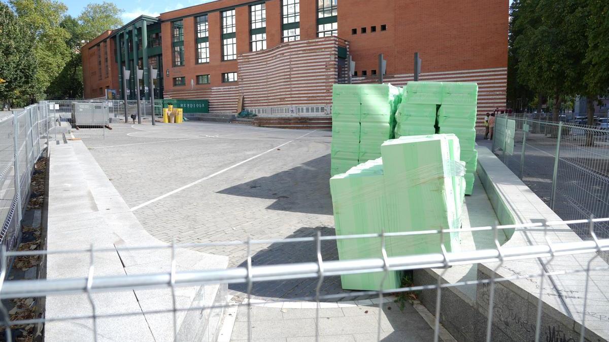 El centro cívico Judimendi se encuentra en obras