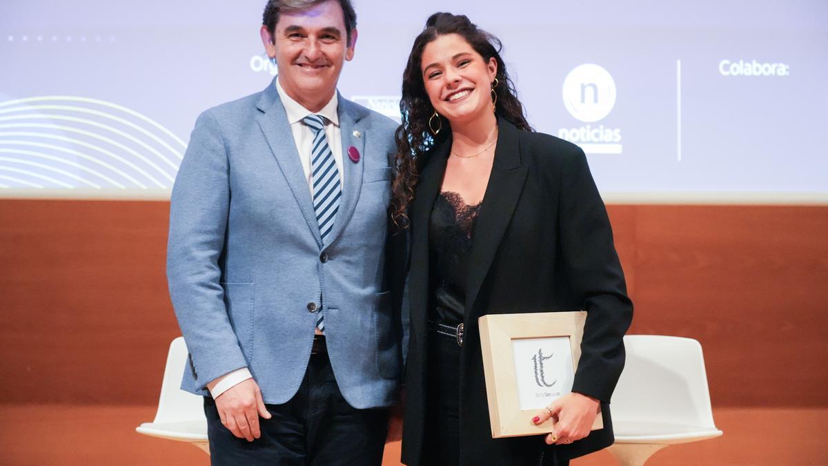 La joven deportista Naroa Ruiz