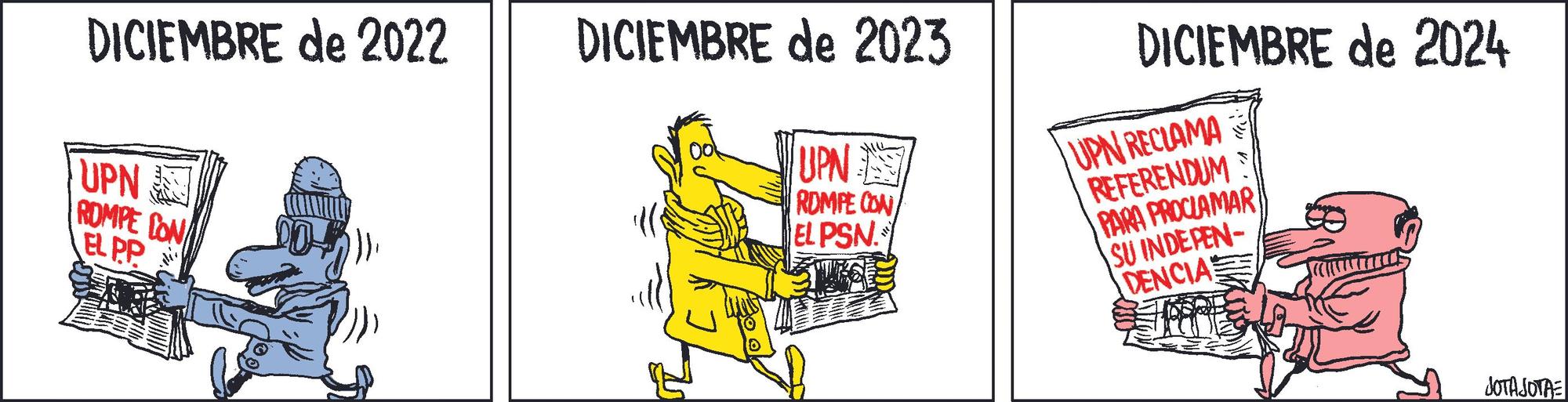 La tira de Jota Jota (15/12/2023)