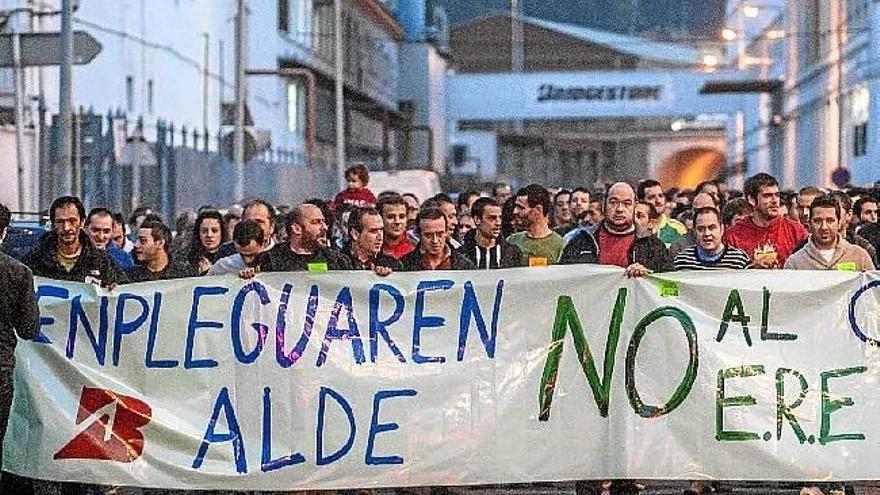 Bridgestone culmina los 194 despidos de las plantas de Usansolo y Basauri