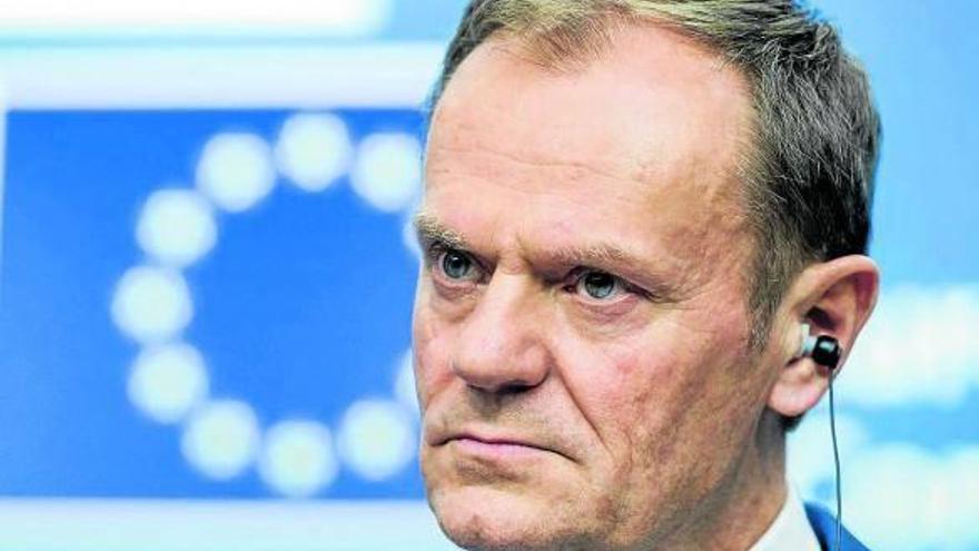 El presidente del Consejo Europeo, Donald Tusk