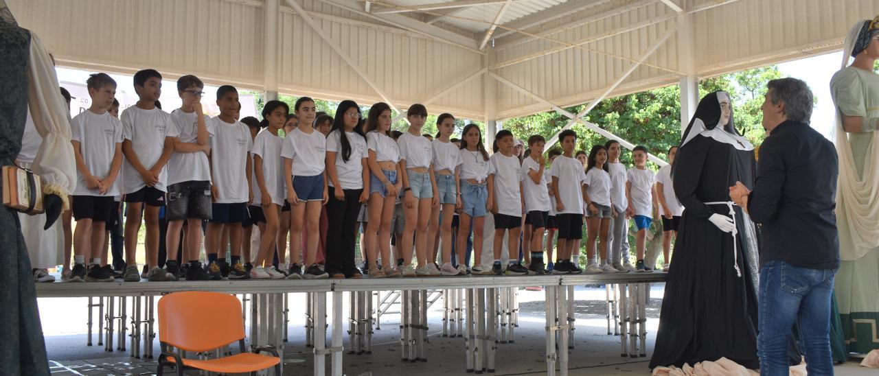 Fotos del 50 aniversario del colegio de Falces