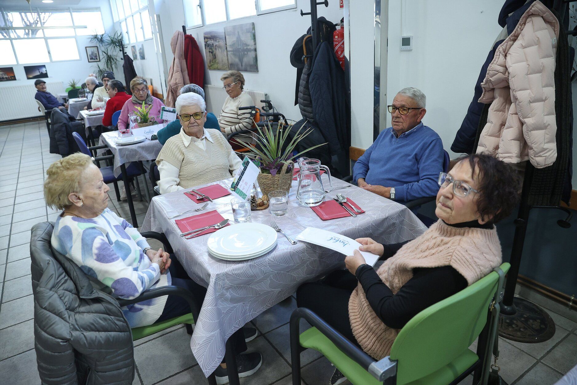 Acto de inauguración del comedor comunitario de Berriozar