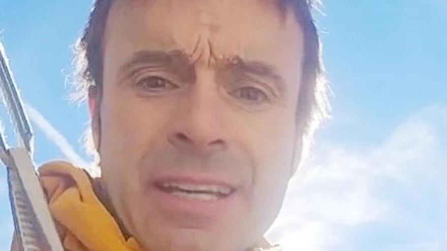 El susto de Eneko Pou en Picos de Europa:  “¡Casi me pego la hostia de mi vida!"