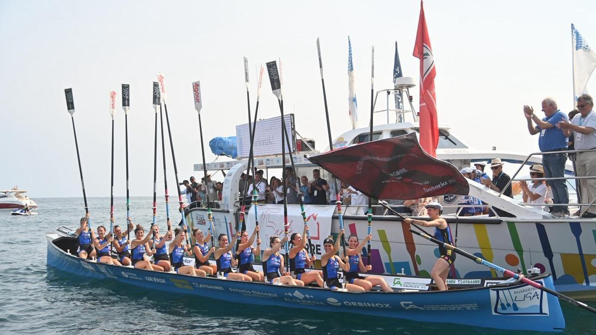Tolosaldea ha ganado en Getaria la última regata de la Liga ETE.