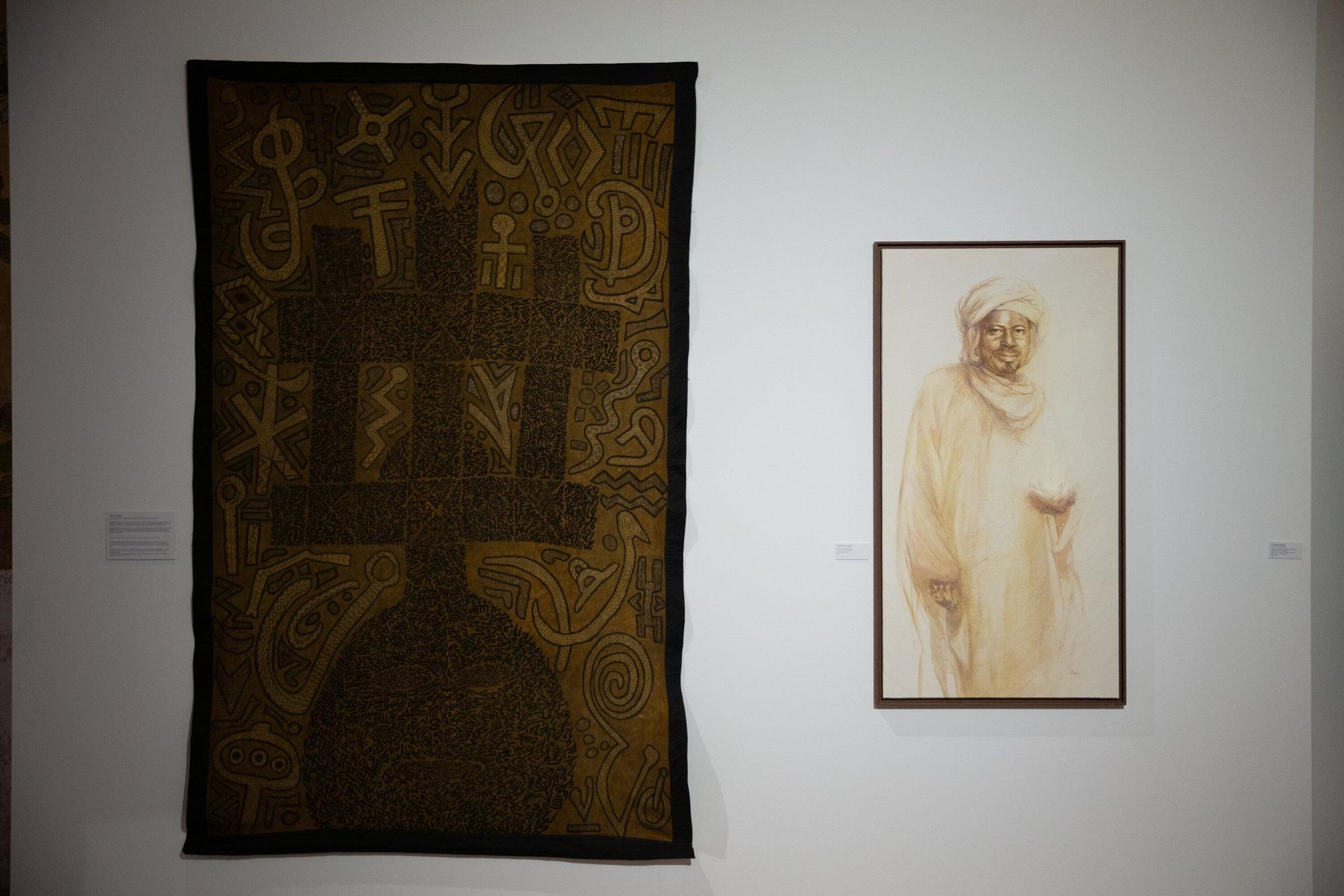 Fotos de la exposición de 'La herencia del Bogolanfini' en el Palacio del Condestable