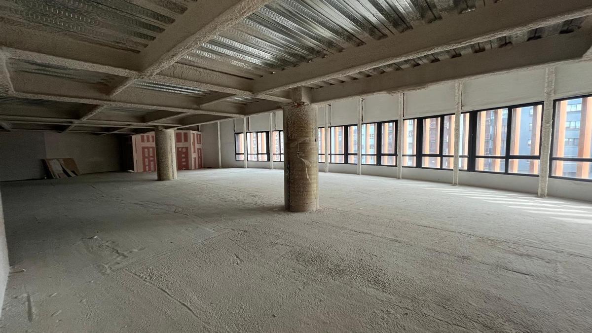 Sala del Palacio Europa que se acondicionará