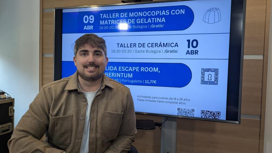 Gazteei zuzendutako tailerrak eskainiko ditu Barakaldoko Gazte Bulegoak