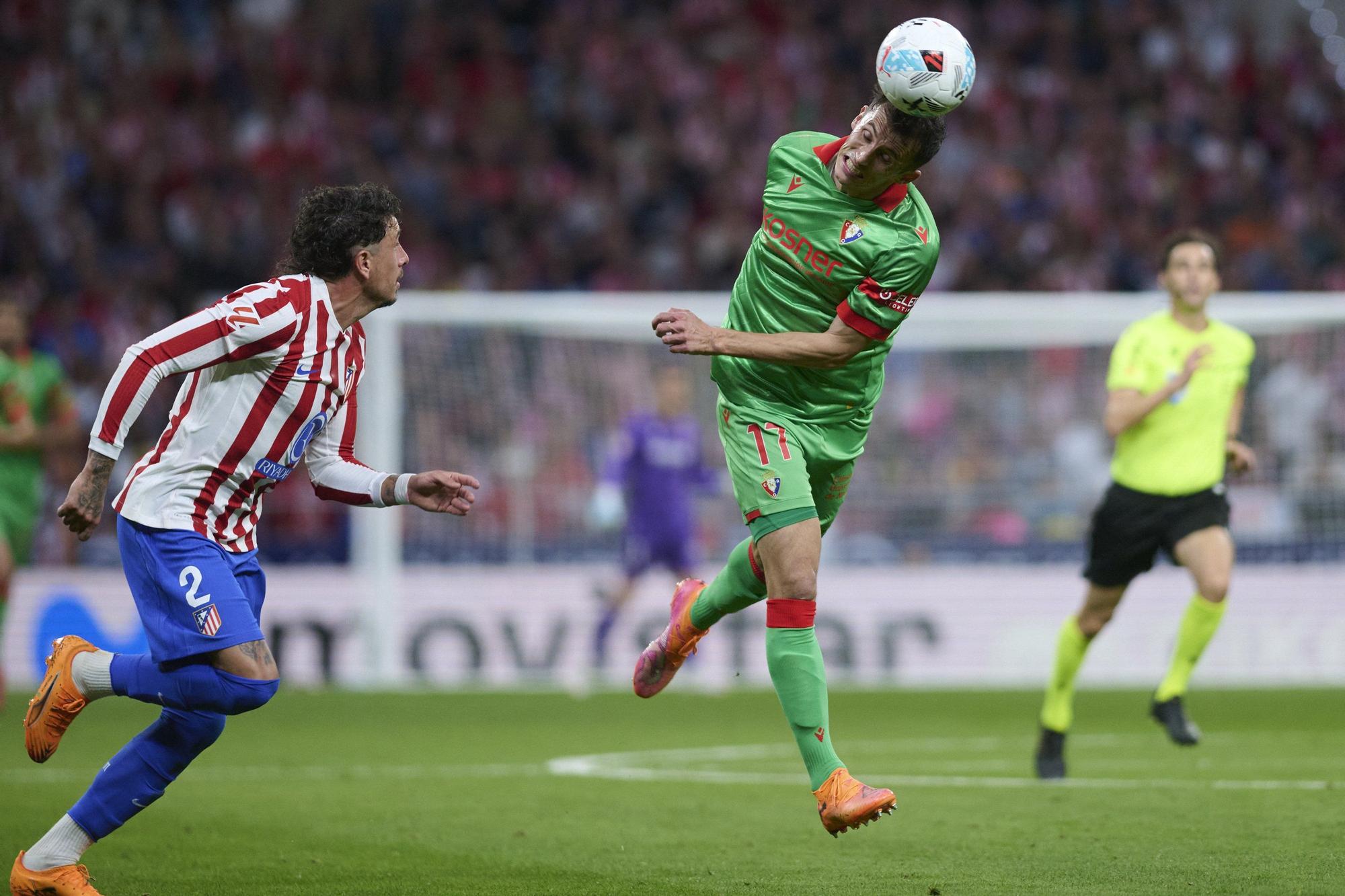 Fotos del partido Atlético de Madrid-Osasuna
