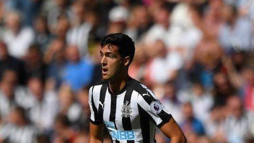 Mikel Merino, en un partido de esta temporada.