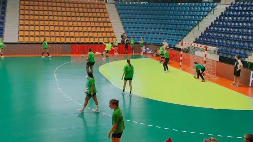 Vídeo del último entrenamiento del Replasa Beti Onak antes de la Supercopa ibérica