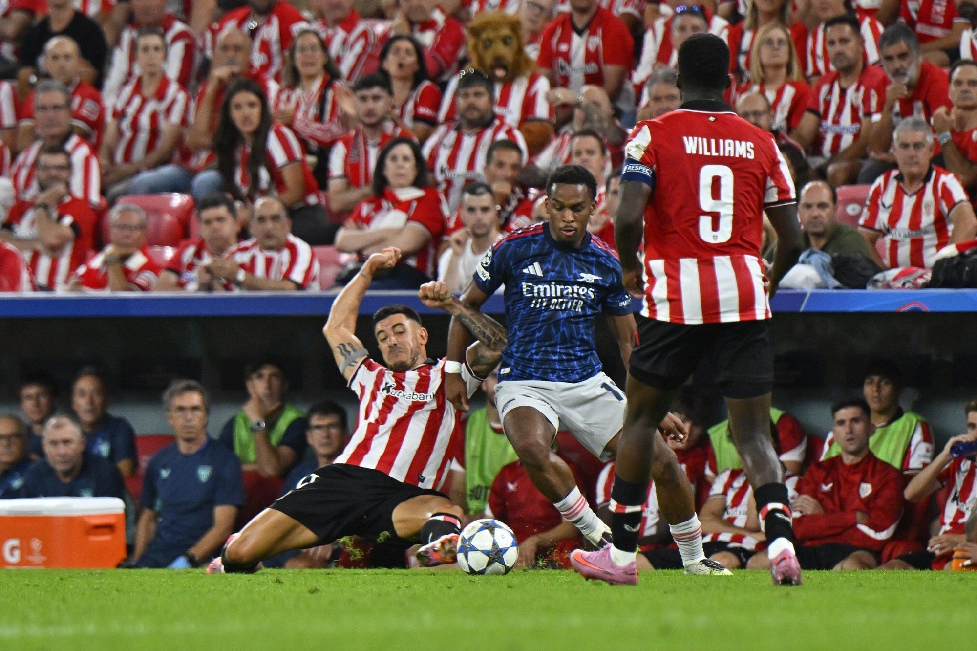 El Athletic-Arsenal, en imágenes