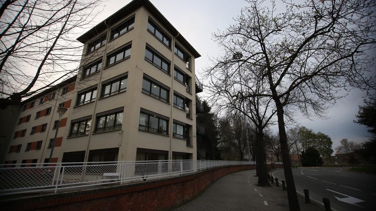 Exterior de la Casa de Misericordia de Pamplona.