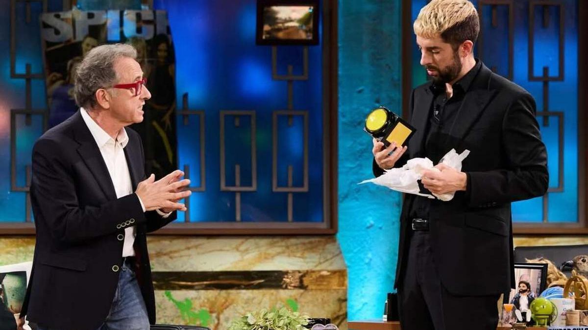 Jordi Hurtado y David Broncano, anoche en &#039;La Revuelta&#039;