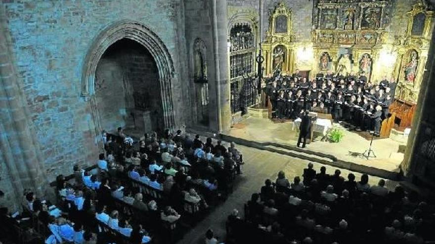 La Colegiata de Ziortza vuelve  a sonar a  música antigua