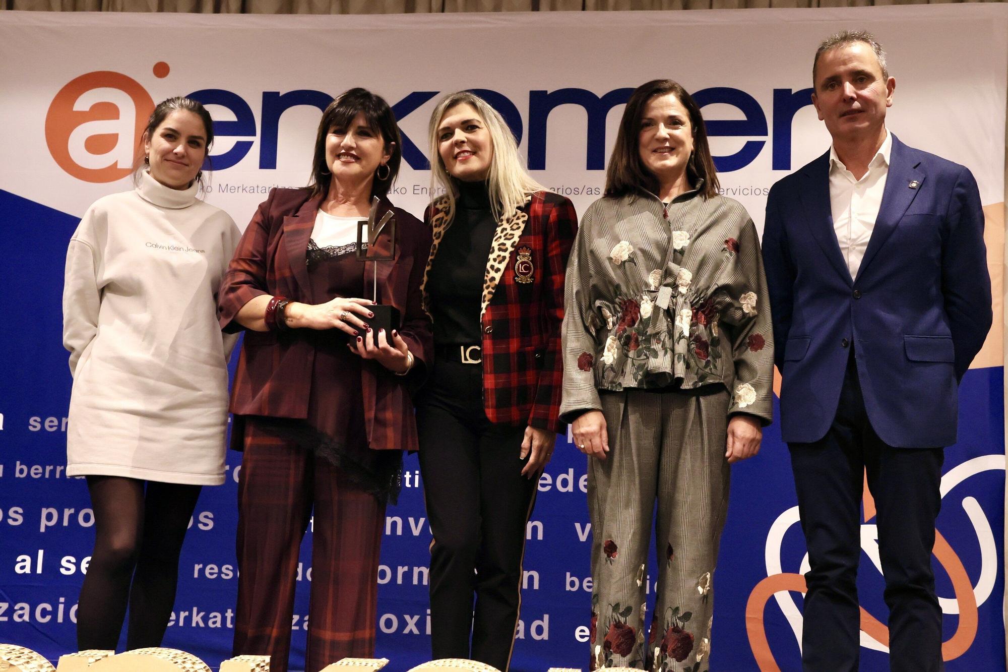 En imágenes: Premios Aenkomer al Comercio y Servicios de Álava