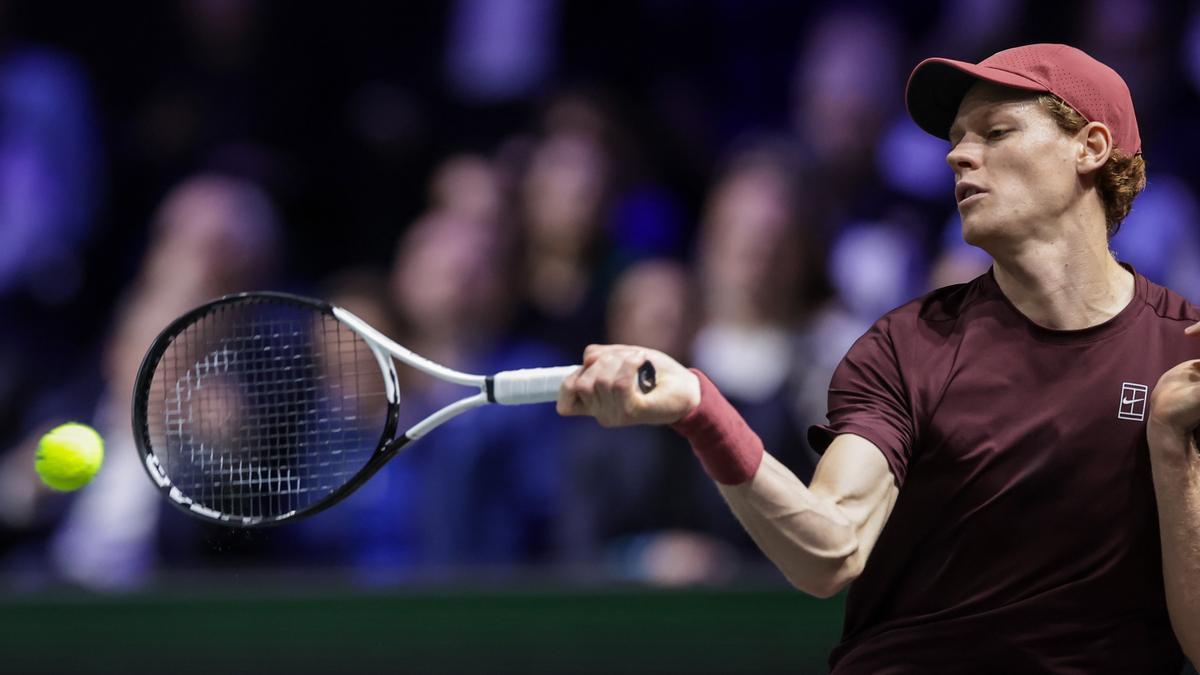 Jannik Sinner, en París, donde el pasado domingo logró su segundo títulos en siete días.