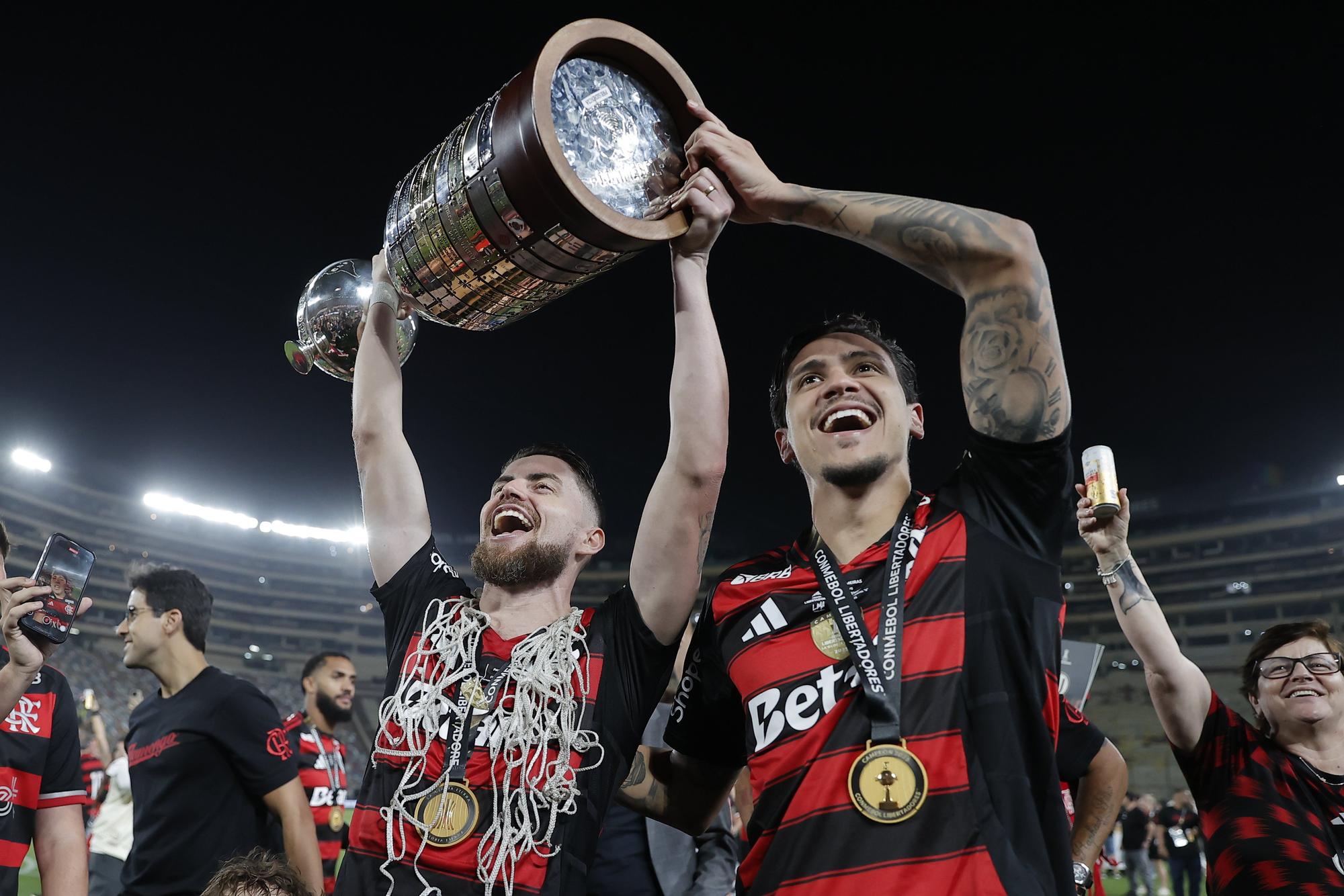 En imágenes: Flamengo le da a Brasil el vigésimo quinto título de la Copa Libertadores