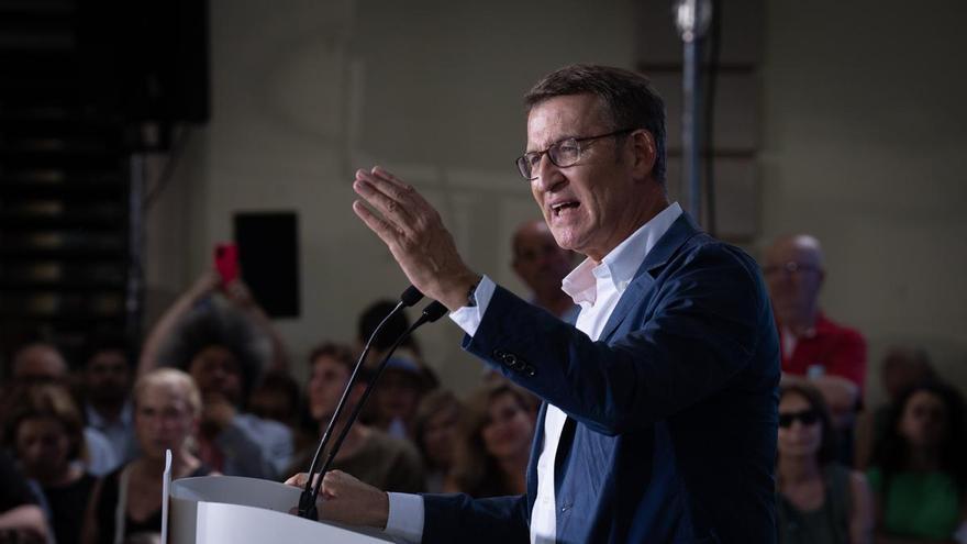 Feijóo llama al voto útil para que gobierne el más votado sin &quot;intermediarios&quot;