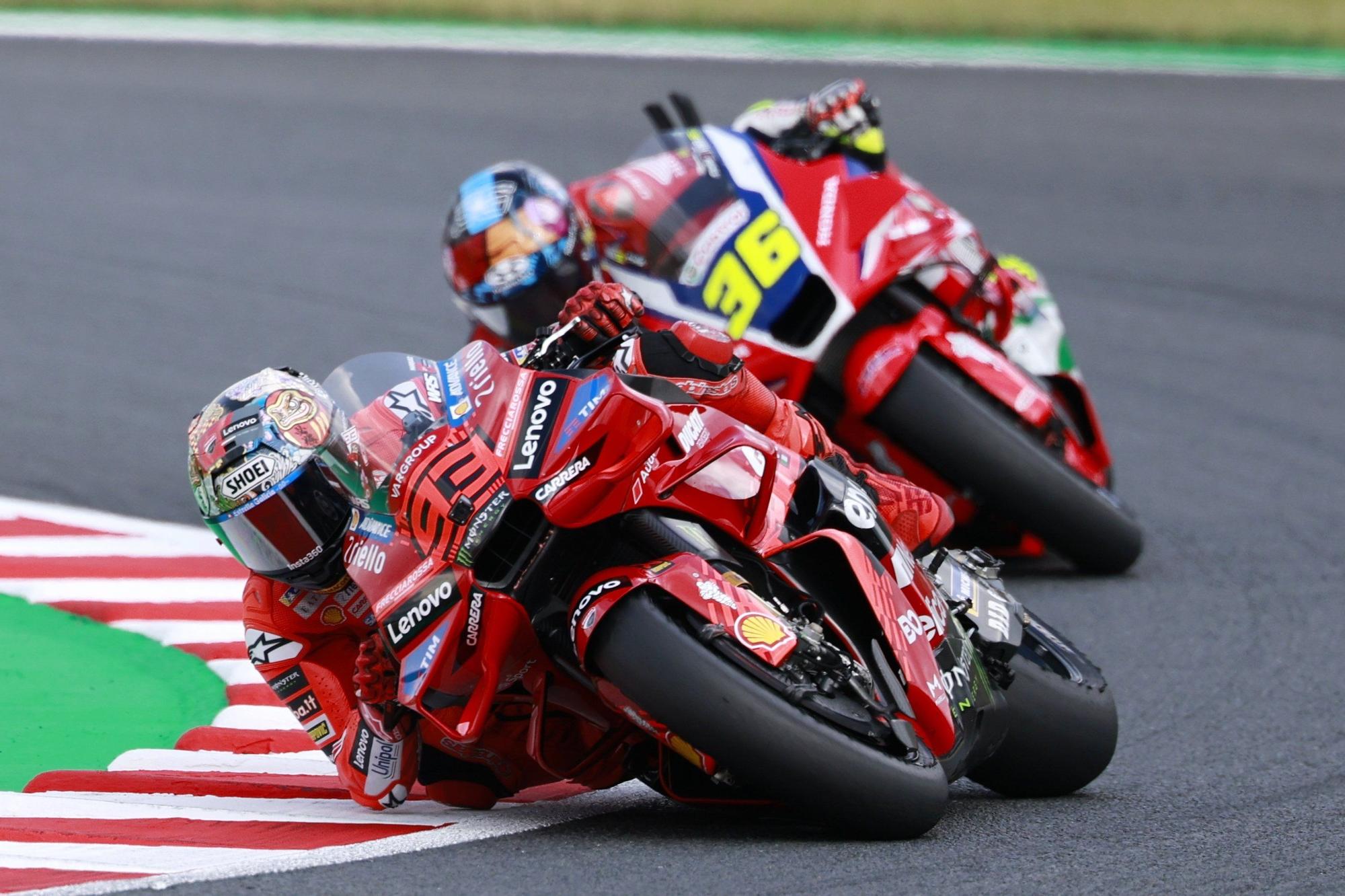 La victoria de Marc Márquez, en imagenes