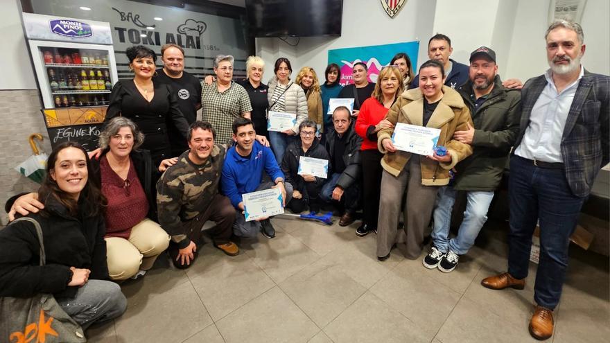 Euskara erabilera bultzatzeko Eskueran egitasmoak aintzatespenak banatu ditu