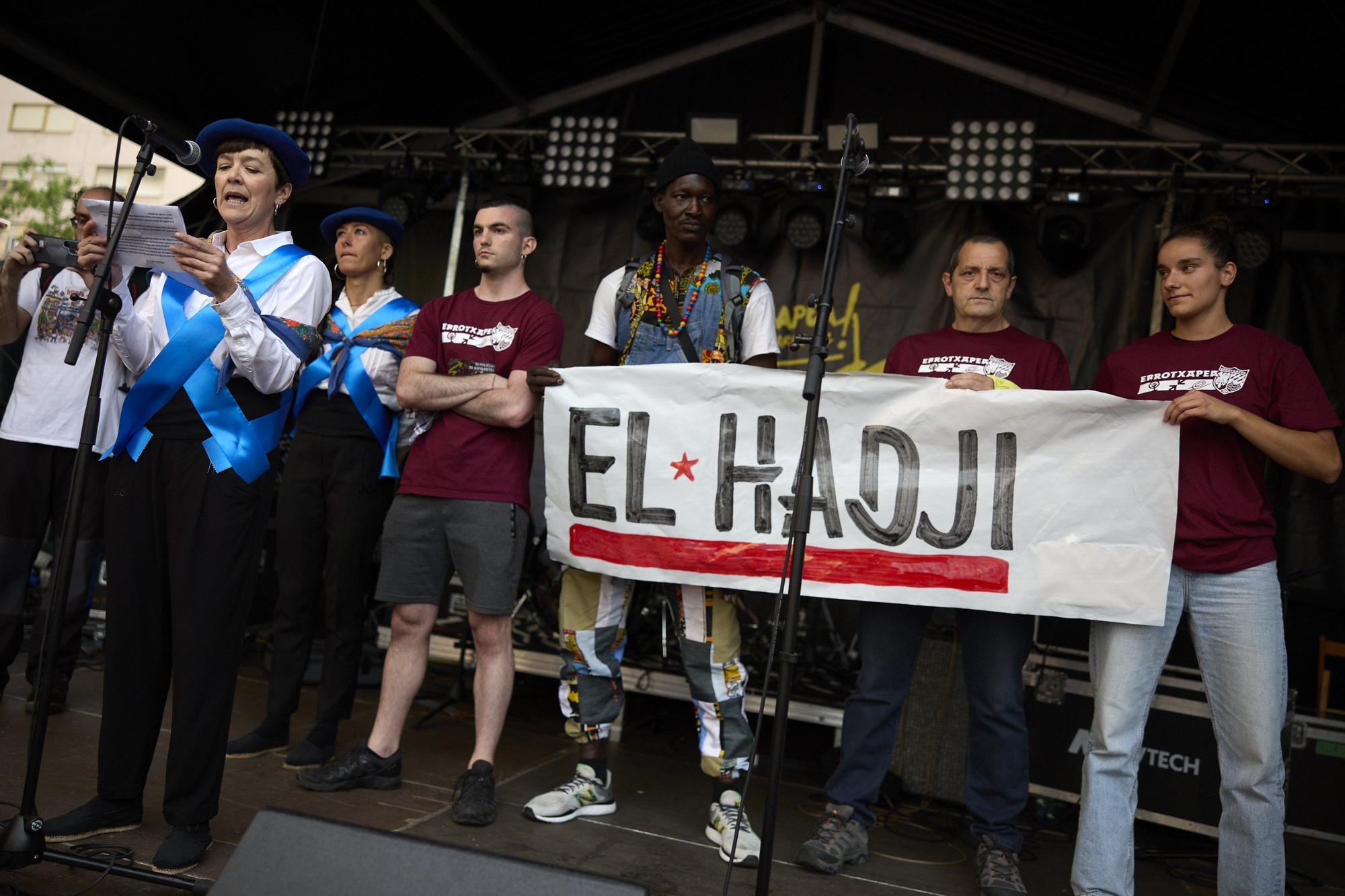 Fotos del chupinazo de la Rochapea