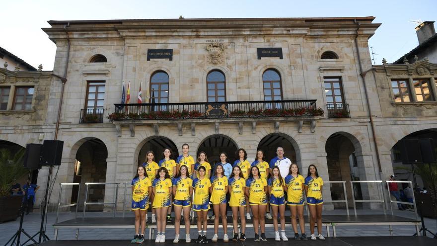 Presentación de los clubes deportivos de Urretxu y Zumarraga