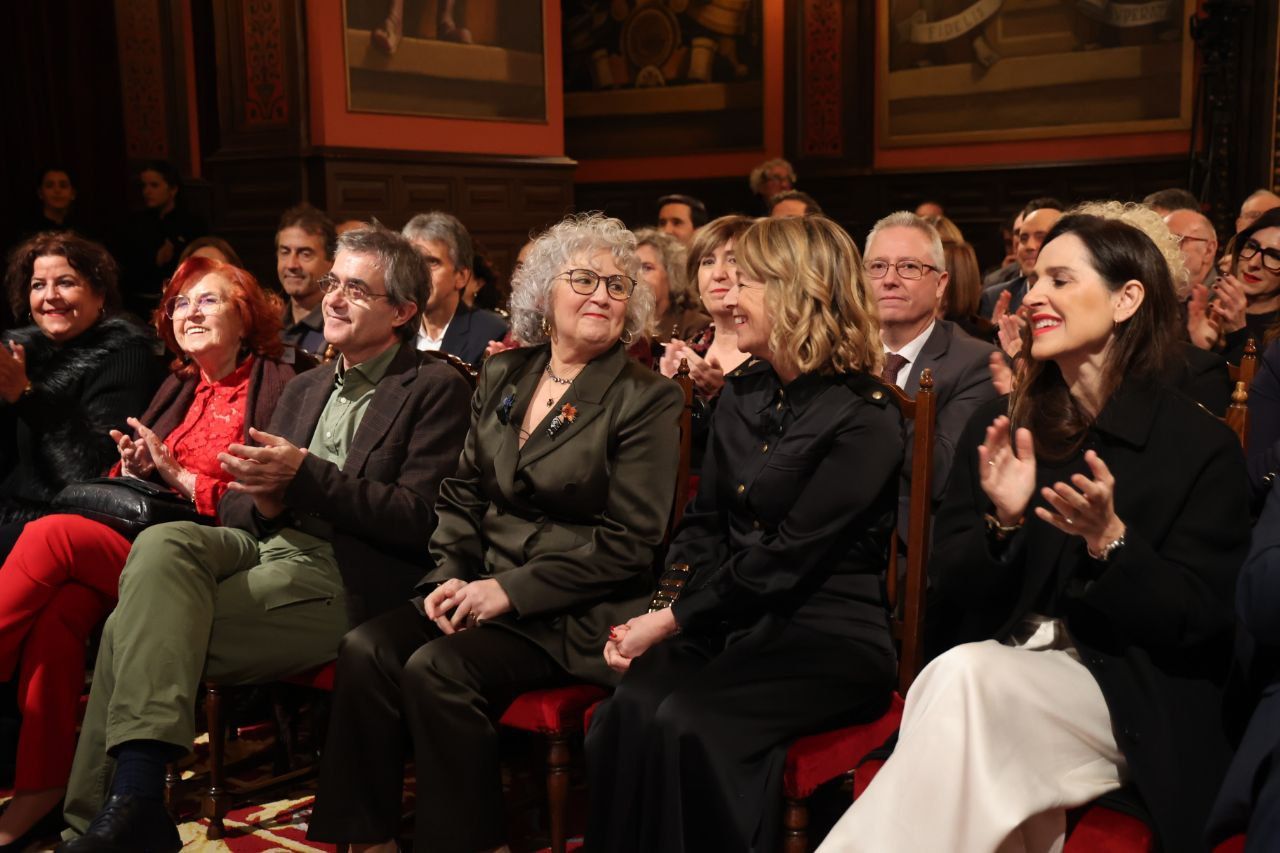 María Luisa Arriola ha recibido la Medalla de Oro de Gipuzkoa