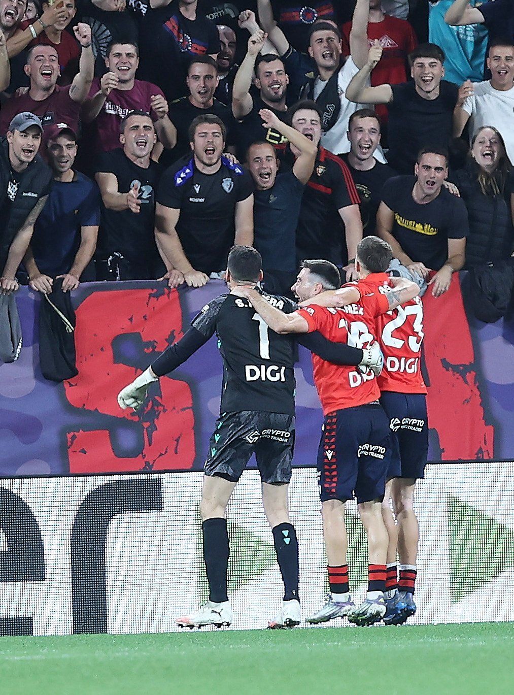 Fotos del Osasuna-Getafe en El Sadar