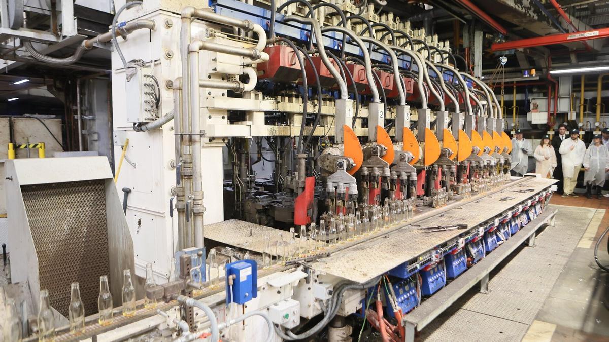 Aiala Vidrio inauguró en abril su nuevo horno.