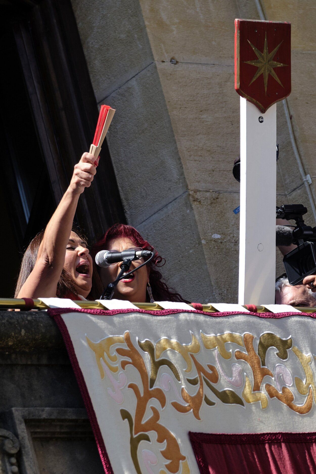 Fotos del inicio de las fiestas de Estella-Lizarra