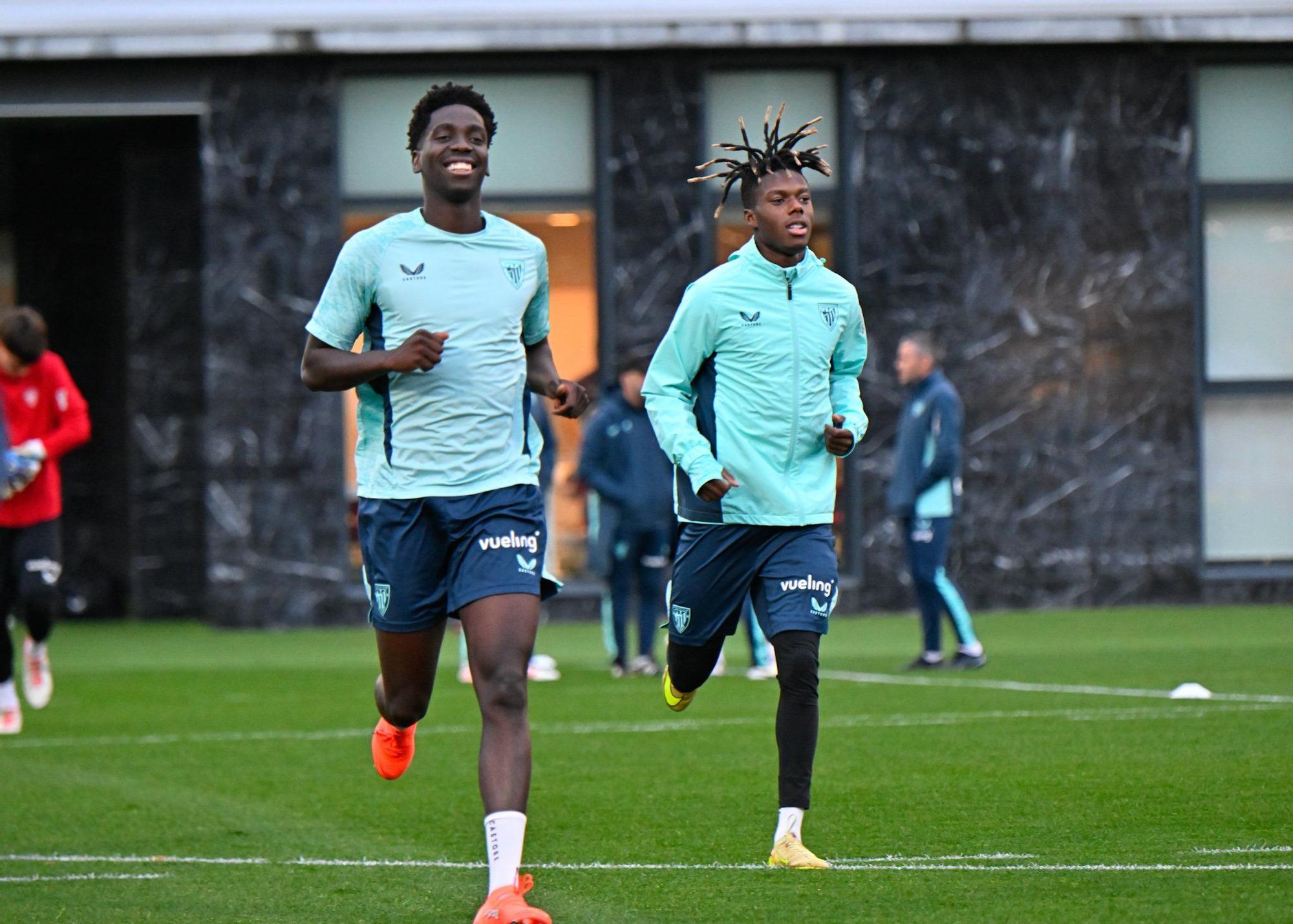 En imágenes: Nico Williams y Sancet apuntan al Barcelona