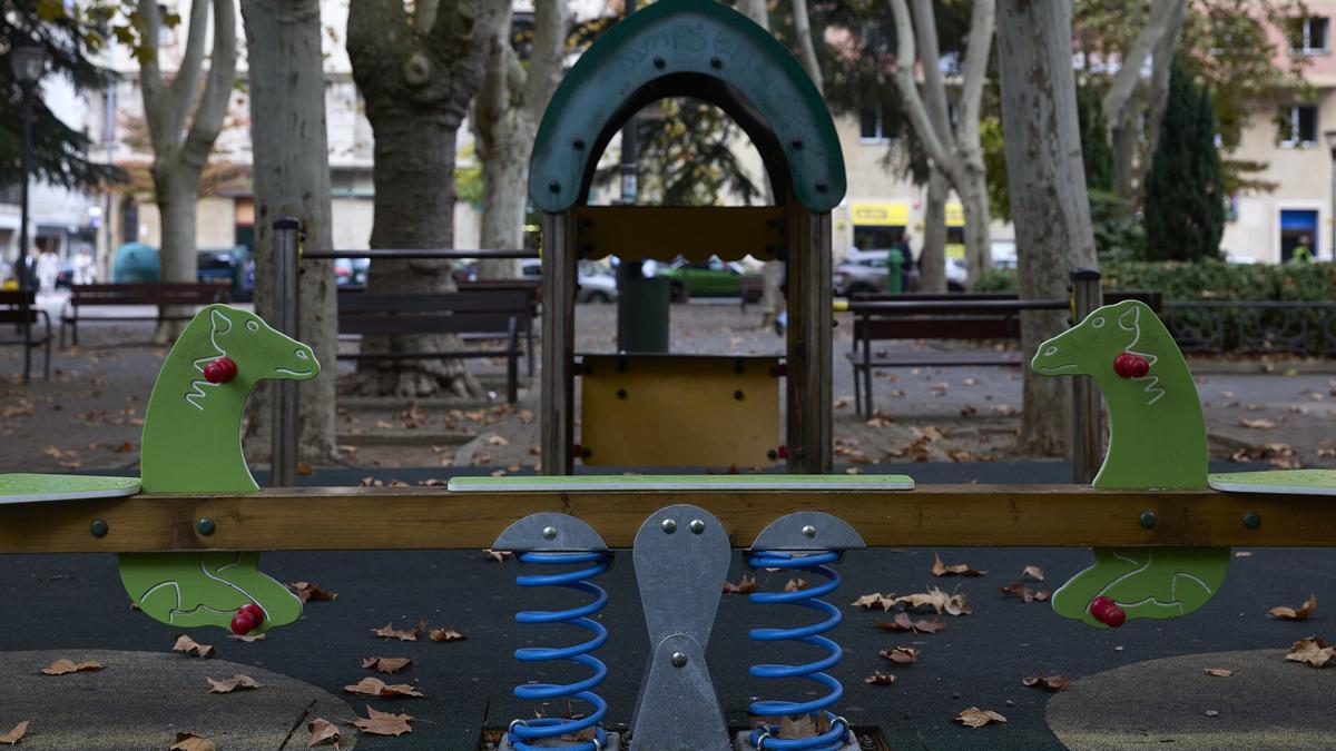 Un detalle de la zona infantil.