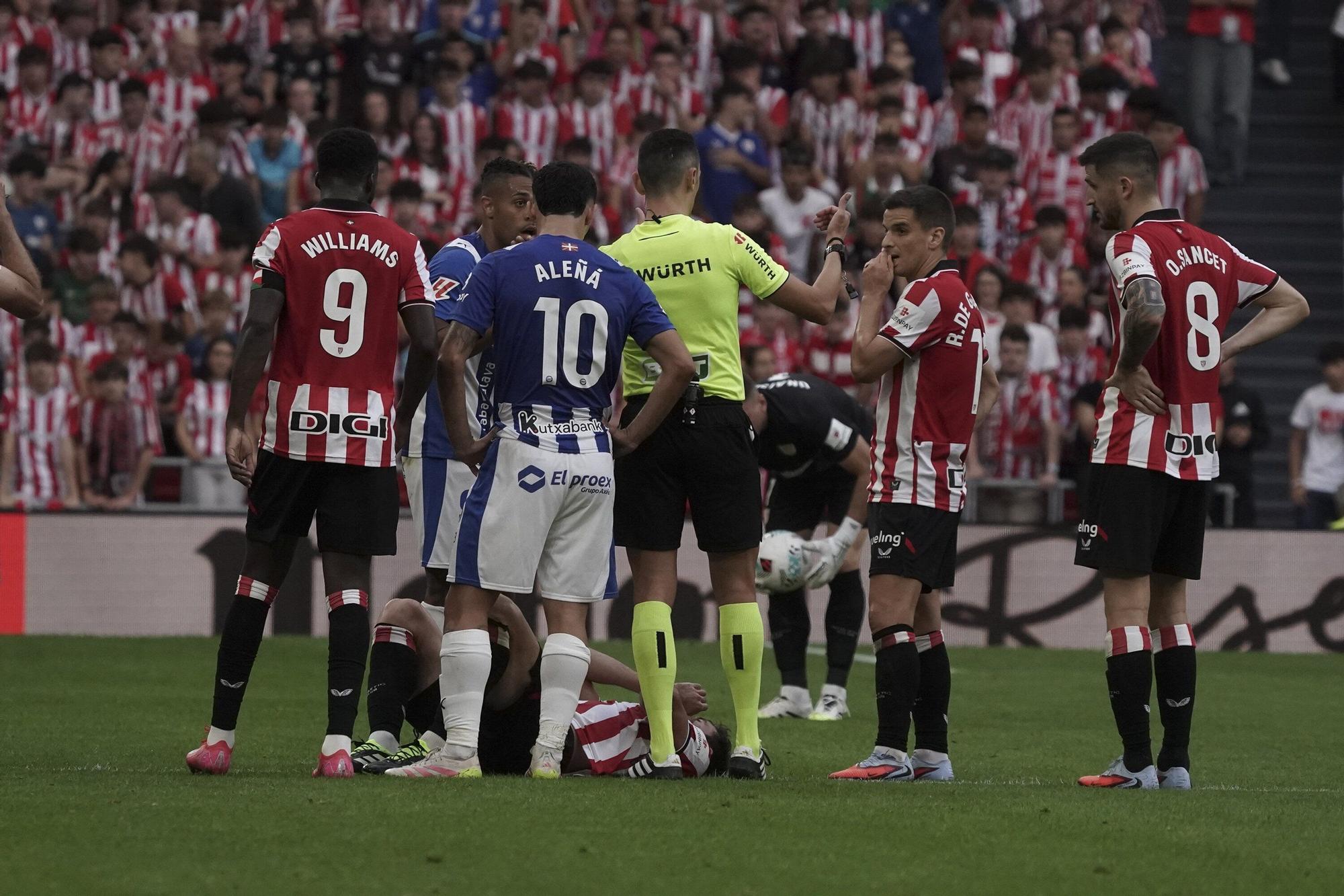 El Athletic-Alavés, en imágenes