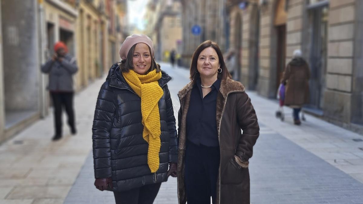 Jesica Ruiz y Josune Escota.