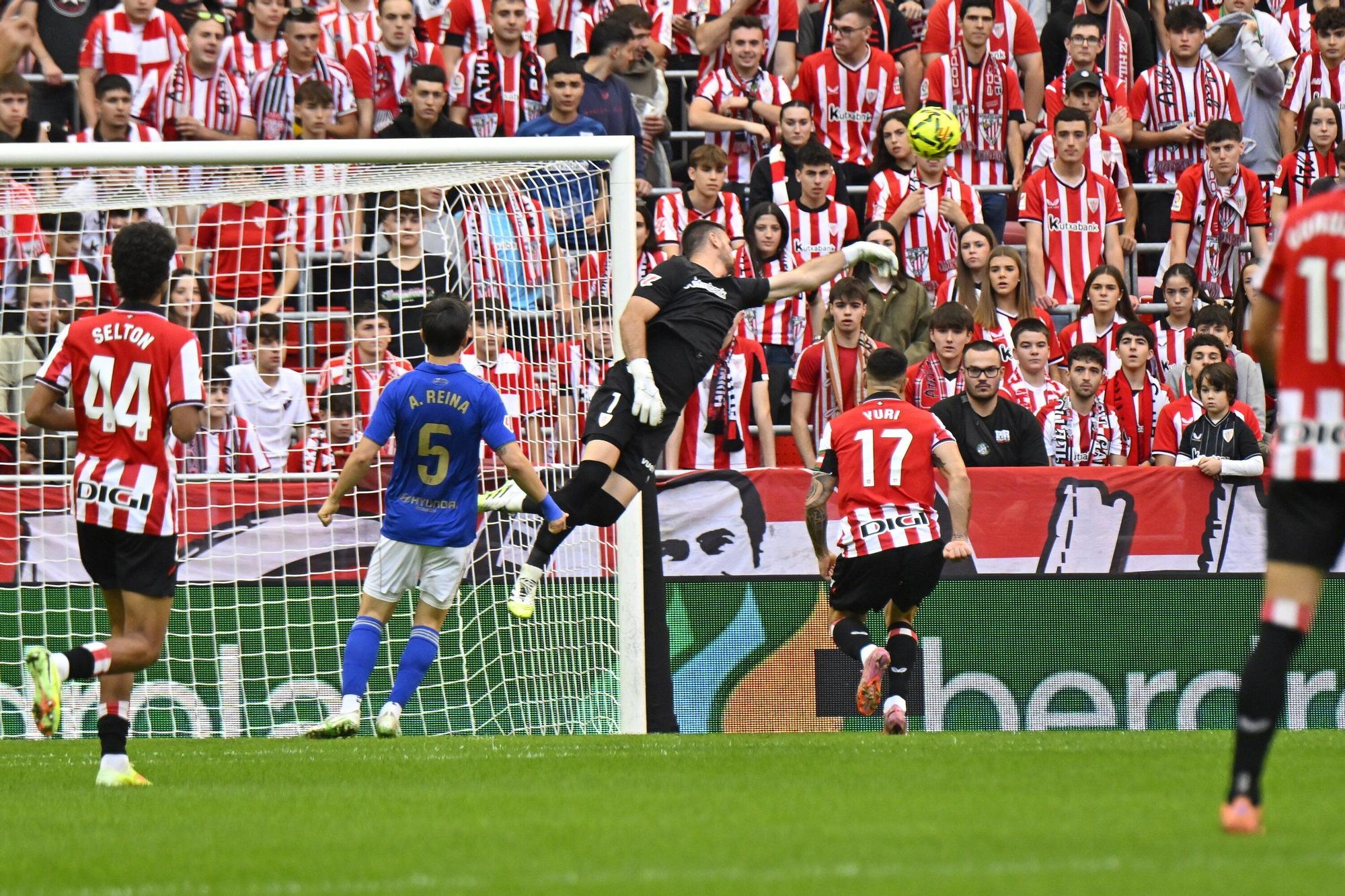 Athletic-Real Oviedo, en imágenes