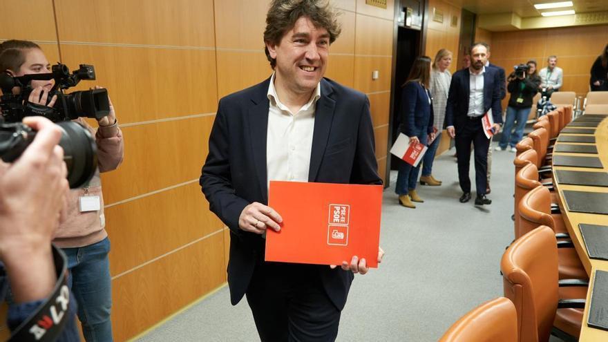 Andueza confía en que el acuerdo del Gobierno vasco se cierre en breve "si nada se tuerce"