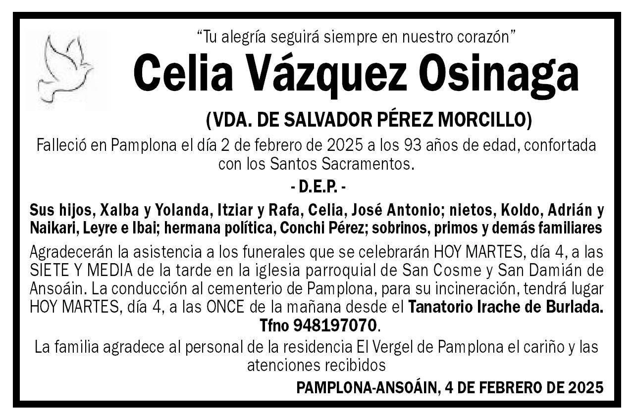 Celia Vázquez Osinaga