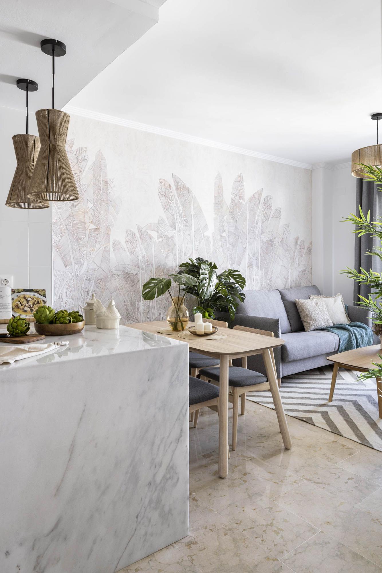 En imágenes: Cómo reformar un apartamento de tan solo 50 m2 para que sea funcional y atractivo