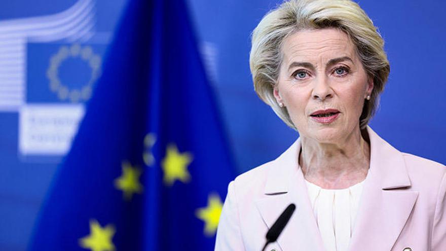 Ursula Von der Leyen, presidenta de la Comisión Europea. Ursula Von der Leyen, presidenta de la Comisión Europea.