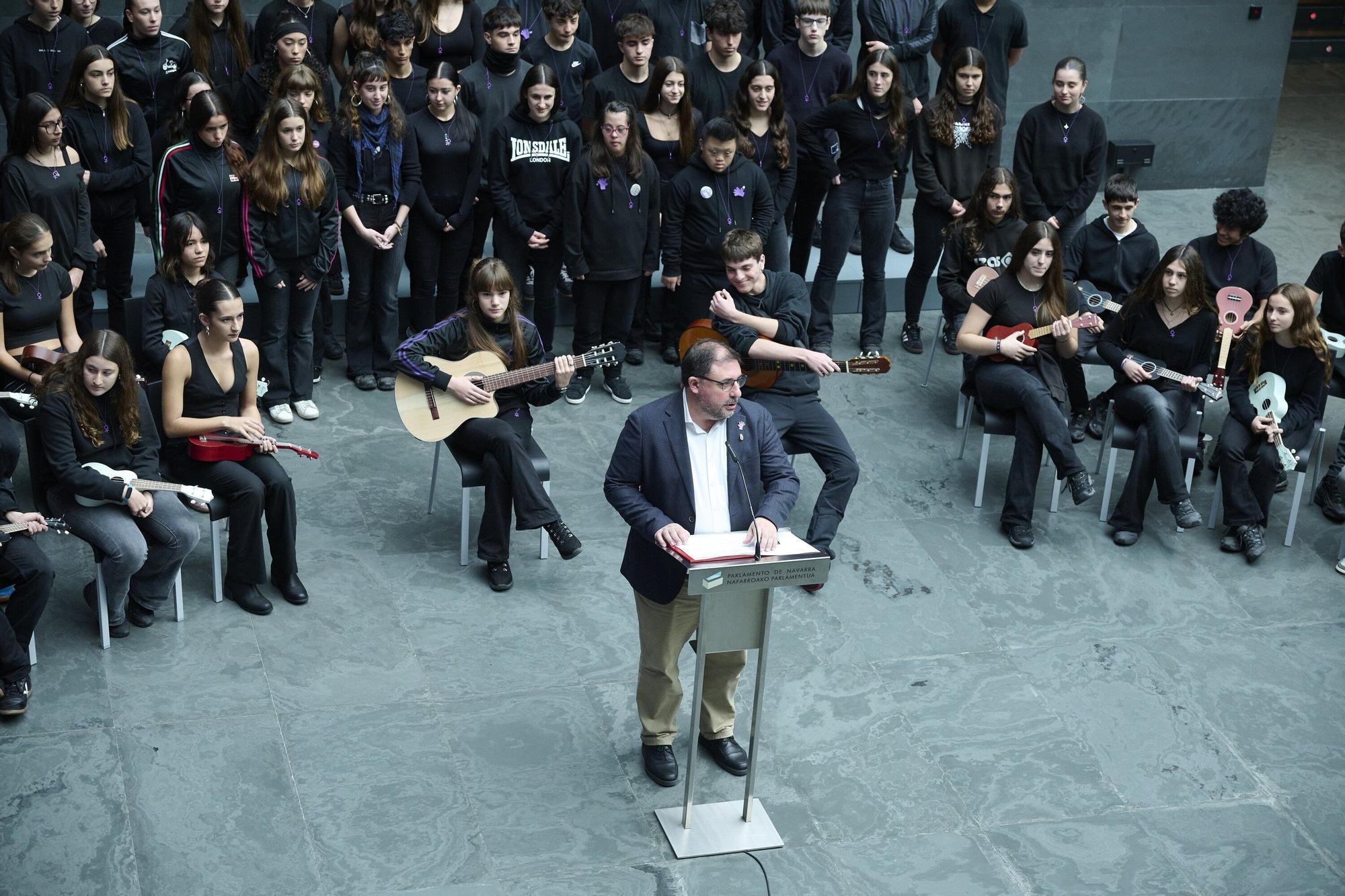 Navarra sale a la calle  este 25N contra la violencia machista