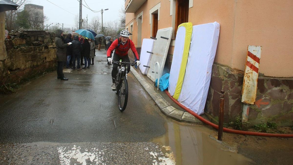 En la imagen, las inundaciones que sufrió la zona en 2015