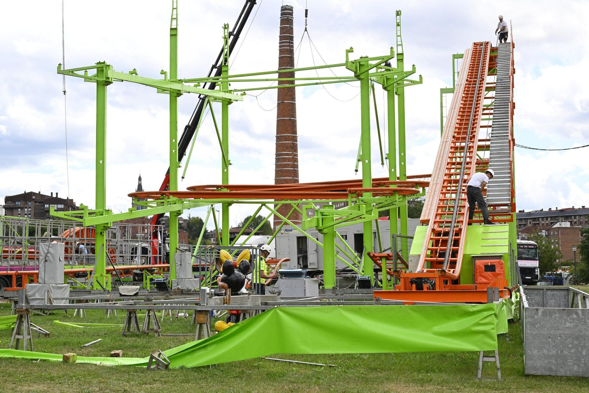 En fotos: las barracas se despiden del parque Etxebarria hasta el año que viene