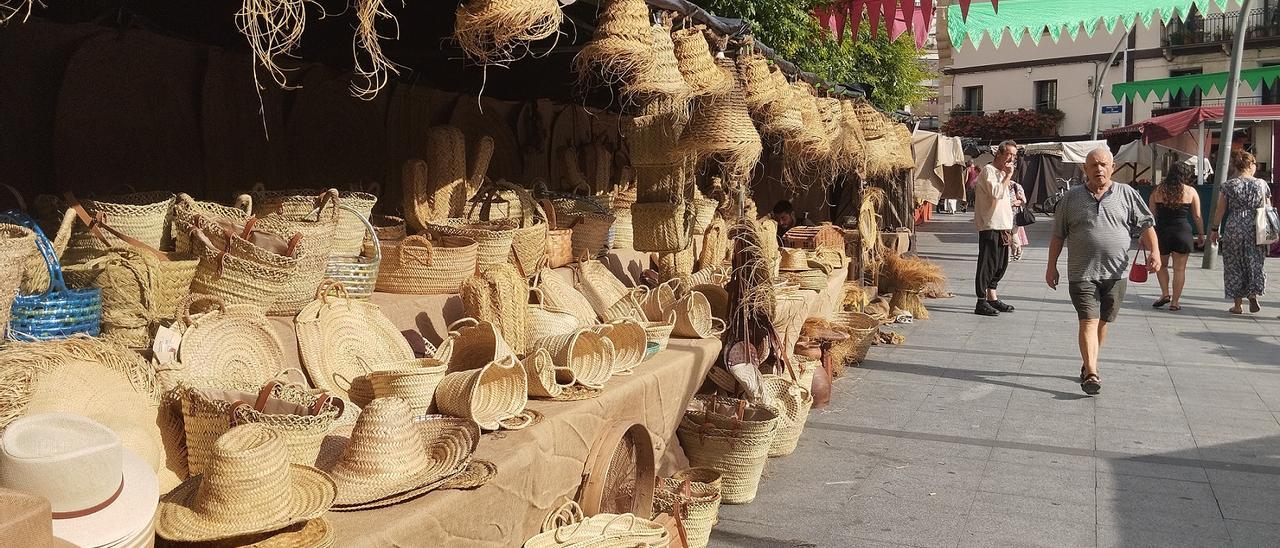 Artesanía y artistas callejeros en Lasarte-Oria